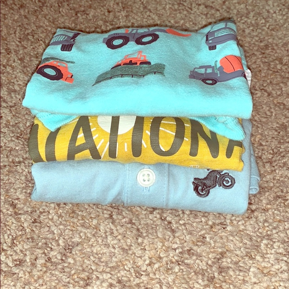 👶🏻3 t-shirts 3-6month